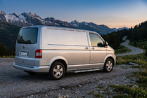 Volkswagen T5 Multivan 2003–2010 Side Steps Duru (2 pcs, Aluminum) Long Wheelbase photo 2