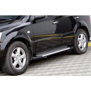 Side Steps Allmond Grey (2 pcs, Aluminum)