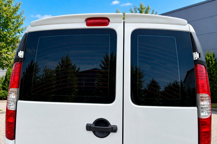 Fiat Doblo I 2001-2005 Anatomic Spoiler (Swing Doors, primed for painting) Image