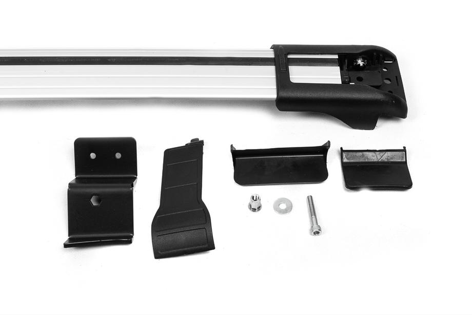 Dacia Duster 2008-2018 Lockable roof bars for roof rails WingBar V1 (2008-2014, 2 pcs) Photo 2