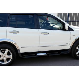 Chrome Door Handle Covers (4 pcs, plastic) SsangYong Action 2005-2018 photo 1