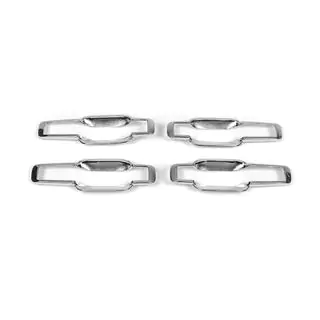 Chrome Door Handle Covers (4 pcs, plastic) SsangYong Kyron 2005-2014 photo 4