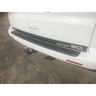 Rear bumper protector with lip (ABS plastic) Volkswagen T5 Transporter 2003-2010 photo 4