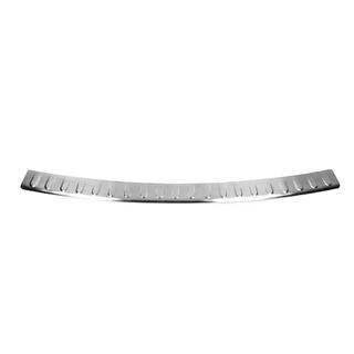Rear bumper protector OmsaLine (stainless steel) Volkswagen Touran 2003-2010 photo 2