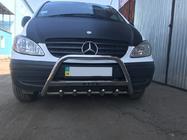 Mercedes Vito W639 2004-2014 Bull Bar 60mm Stainless Steel with lettering, 2004-2010, 60mm photo 2