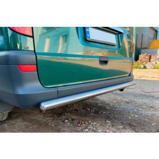 Rear Bar AK002 (Stainless Steel) Mercedes Vito W639 2004-2014 photo 2