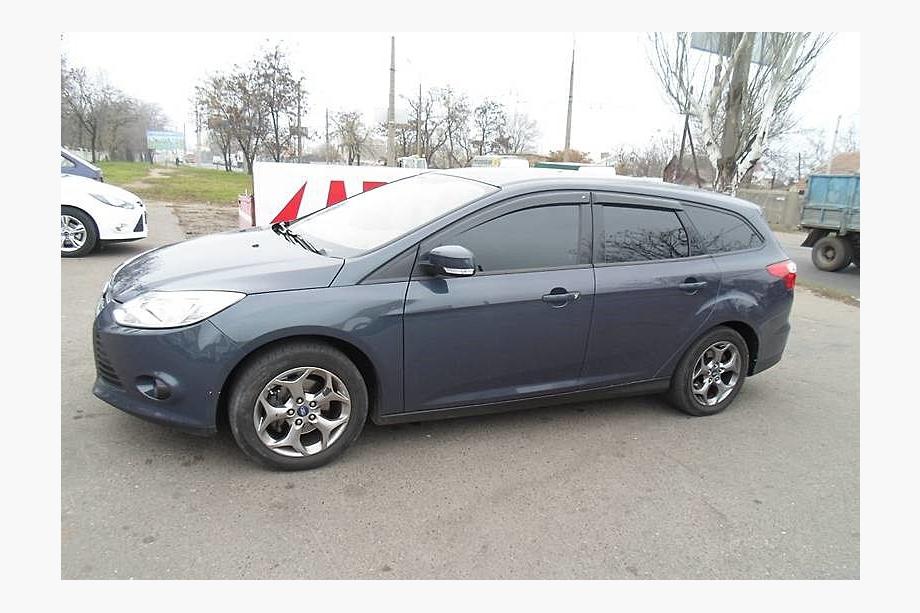 Ford Focus III 2011-2017 Window Deflectors (4 pcs, Cobra) Photo 2