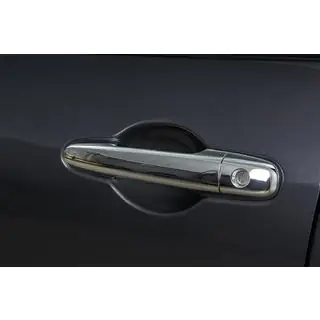 Chrome Door Handle Covers (4 pcs, Stainless Steel) Mazda 3 2003-2009 photo 1