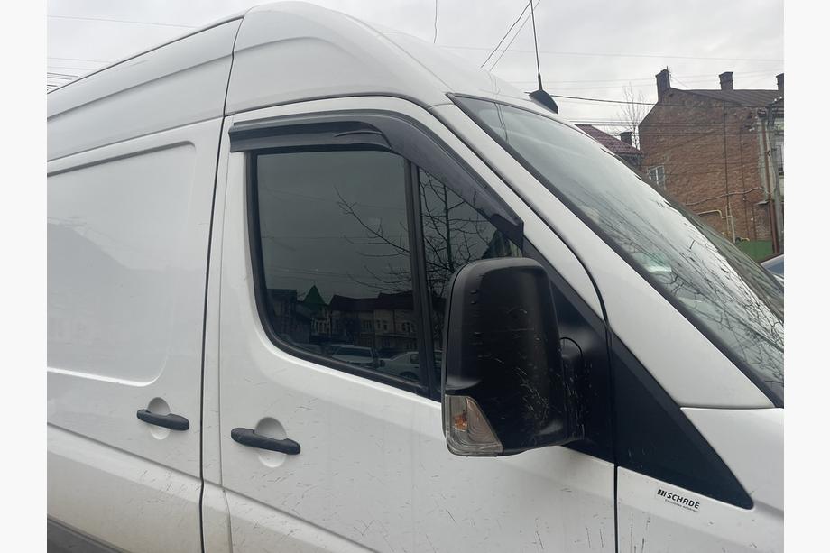 Mercedes Sprinter W906 2006–2018 Stick-on Wind Deflectors (2 pcs, Sunplex Sport) Image