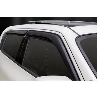 Window Deflectors (4 pcs, Sunplex Sport) Nissan Juke 2010-2019 photo 1