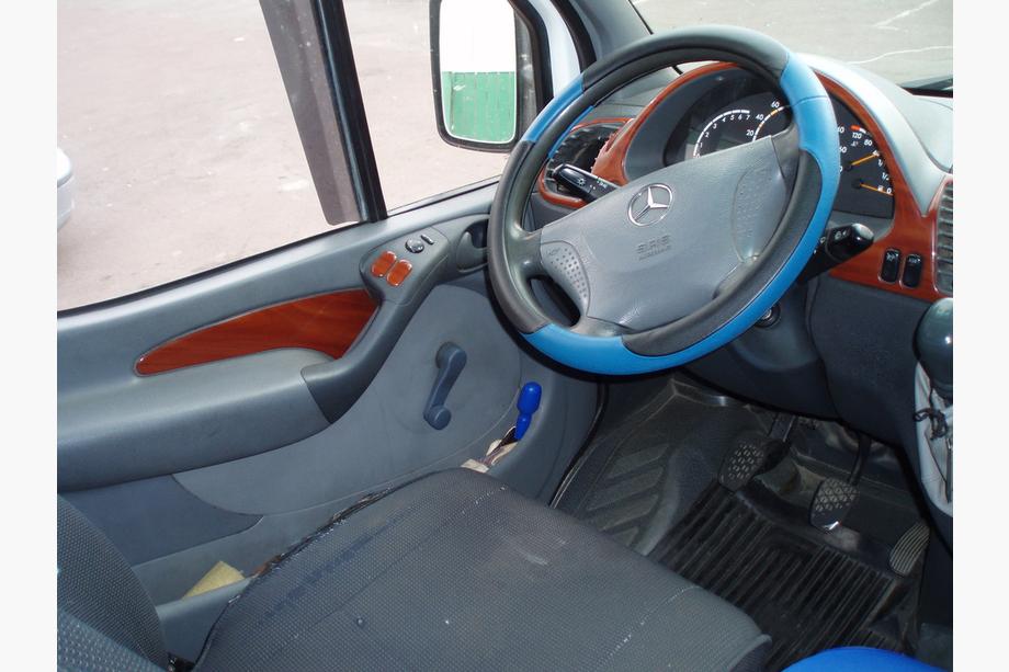 Mercedes Sprinter W901/902/903/904/905 1995–2006 (cdi, 2000-2006) Dashboard Trim (Vip-Hartman) Aluminum Photo 5