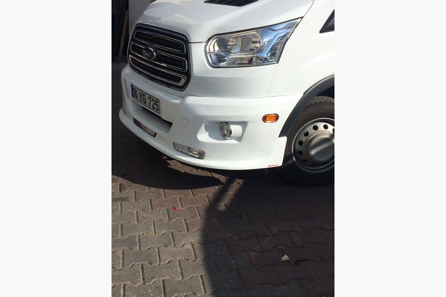 Ford Transit 2014- Front bumper lip ERA (2014-2019, primed for painting) Photo 3