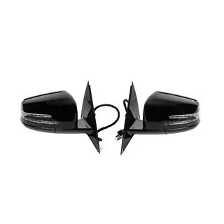 Side mirrors facelift (2 pcs, black)
