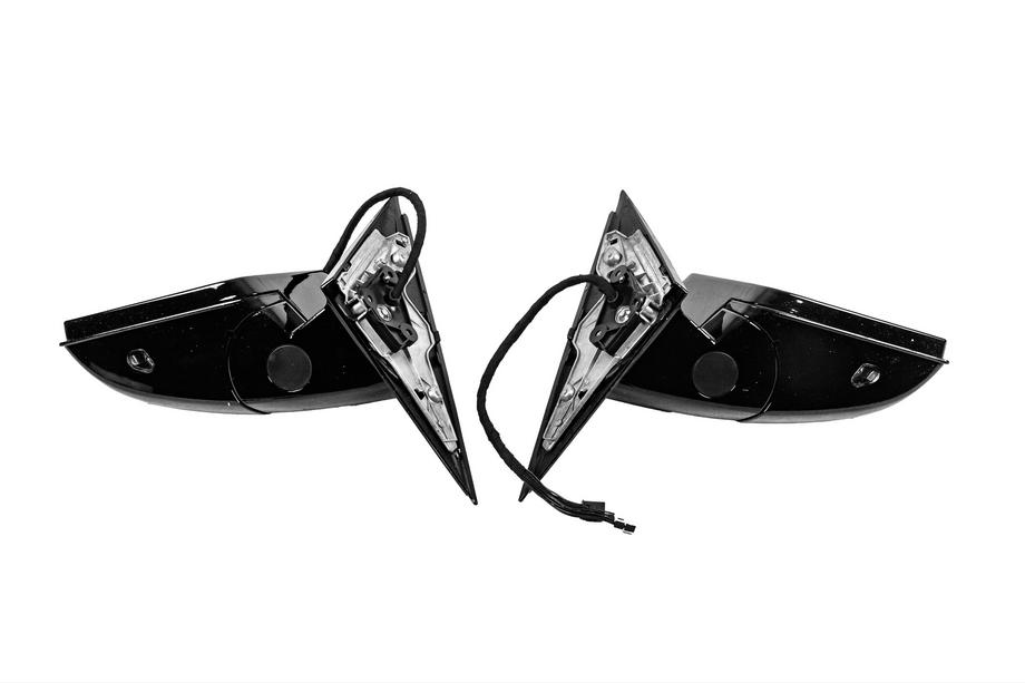Mercedes S-class W221 2005-2013 Side mirrors facelift (2 pcs, black) Photo 5