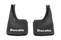 Fiat Ducato 2006-2025 Premium Custom Fit Mud Flaps with Indentations (2 pcs) photo 2