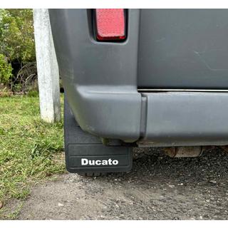 Premium Straight Mud Flaps (2pcs) Fiat Ducato 1995-2006 photo 2