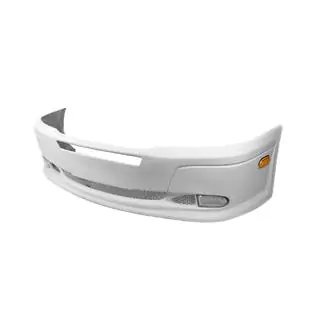 Front bumper trim for 2 headlights (CDI, paintable) photo 4