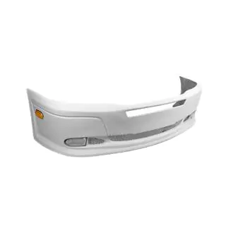 Front bumper trim for 2 headlights (CDI, paintable) photo 1