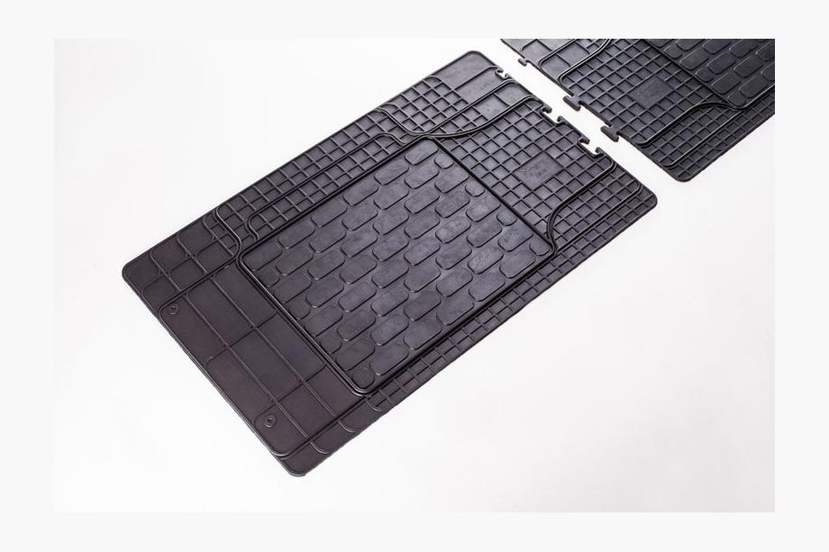 Renault Master 1998-2010 Rear Rubber Floor Mats (2 pcs, Stingray Premium) Photo 4