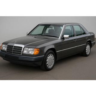 Mirror Covers (2 pcs, Stainless Steel) Mercedes E-class W124 1984–1997 photo 3