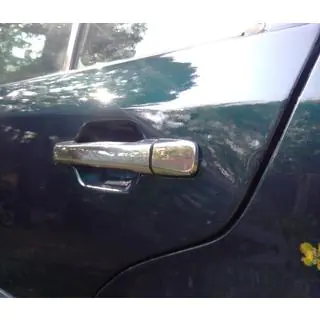 Chrome Door Handle Covers (4 pcs, Stainless Steel)