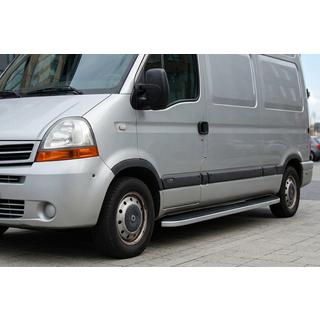 Side Steps Tayga (2 pcs, Aluminum) Nissan Interstar 2002-2010 photo 1