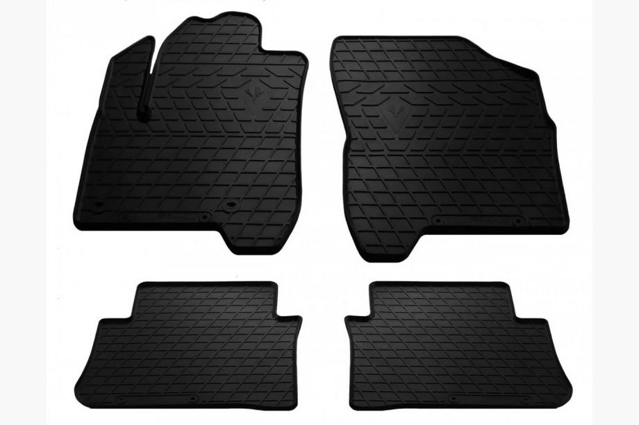 Peugeot 2008 2013-2019 Rubber Floor Mats (4 pcs, Stingray Premium) Image
