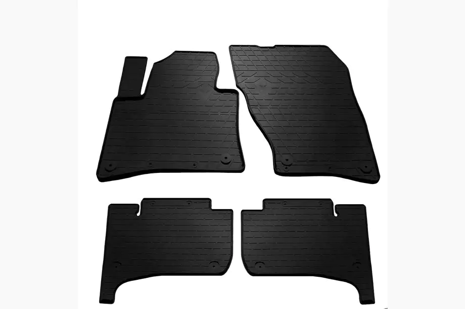Volkswagen Touareg 2010-2018 Rubber Floor Mats (4 pcs, Stingray Premium) Photo 1