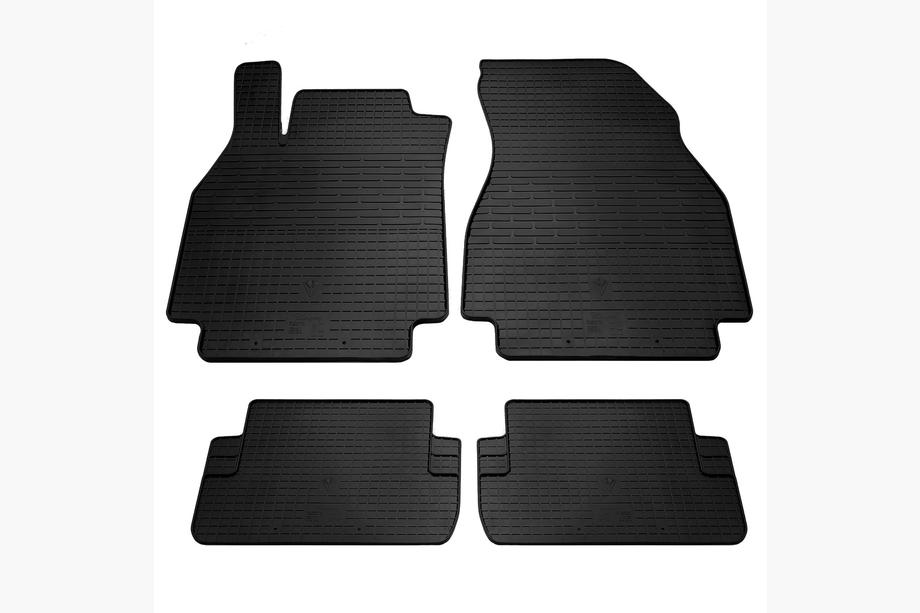 Renault Megane II 2004-2009 Rubber Floor Mats (4 pcs, Stingray Premium) Image
