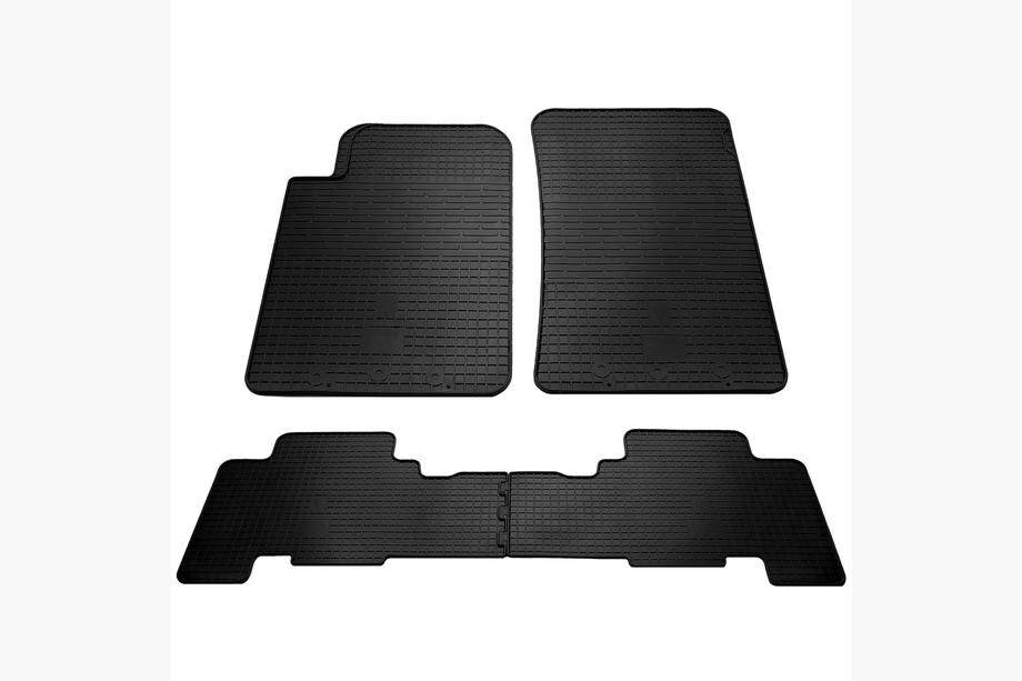 SsangYong Action 2005-2018 Rubber Floor Mats (4 pcs, Stingray Premium) Image
