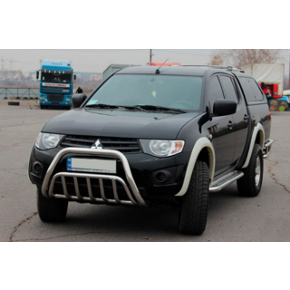 Bull Bar (Stainless Steel) Mitsubishi L200 2006-2015 photo 3