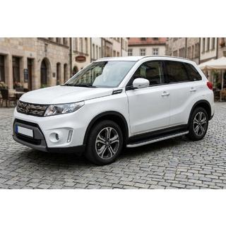 Side Steps Tayga Grey (2 pcs, Aluminum) Suzuki Vitara 2015- photo 1