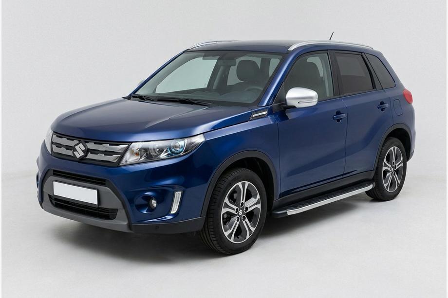 Suzuki Vitara 2015- Side Steps Fullmond (2 pcs, Aluminum) Image