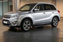 Suzuki Vitara 2015- Side Steps Tayga Black (2 pcs, Aluminum) photo 1