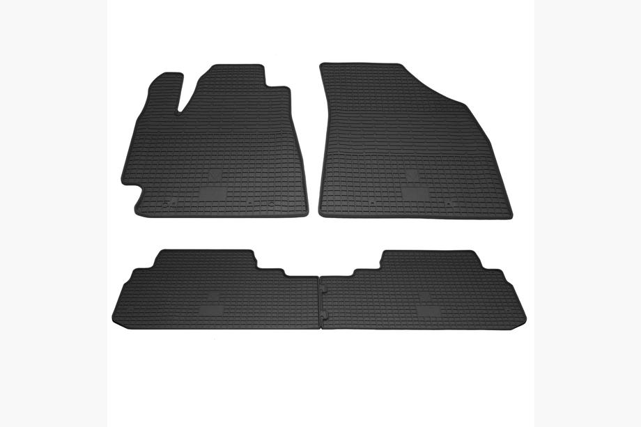 Toyota Highlander 2008-2013 Rubber Floor Mats (4 pcs, Stingray Premium) Image