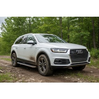 Side Steps Tayga Grey (2 pcs, Aluminum) Audi Q7 2015–2026 photo 1