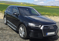 Audi Q7 2015–2026 Side Steps Allmond Grey (2 pcs, Aluminum) photo 1