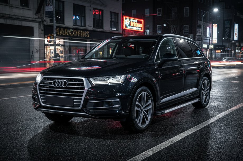 Audi Q7 2015–2026 Side Steps Maya (2 pcs, Aluminum) Image