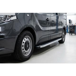 Side Steps Fullmond (2 pcs, Aluminum) Opel Vivaro 2015-2019 photo 1