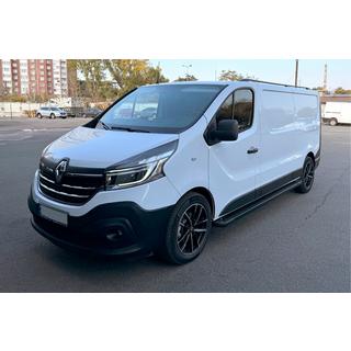Side Steps Allmond Black (2 pcs, Aluminum) Renault Trafic 2015- photo 2