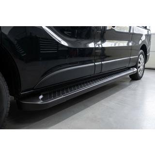 Side Steps Allmond Black (2 pcs, Aluminum) Renault Trafic 2015- photo 1