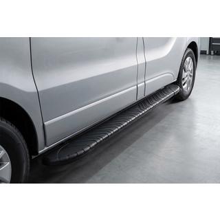 Side Steps Bosphorus Black (2 pcs, Aluminum) Renault Trafic 2015- photo 1