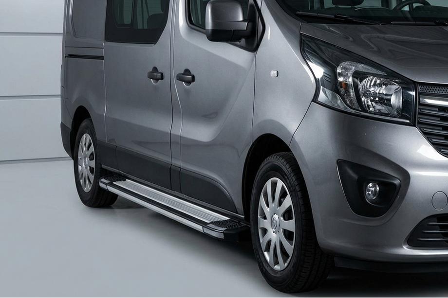 Renault Trafic 2015- Side Steps Rainbow (2 pcs, Aluminum) Image
