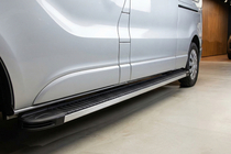 Renault Trafic 2015- Side Steps Maya (2 pcs, Aluminum) photo 1