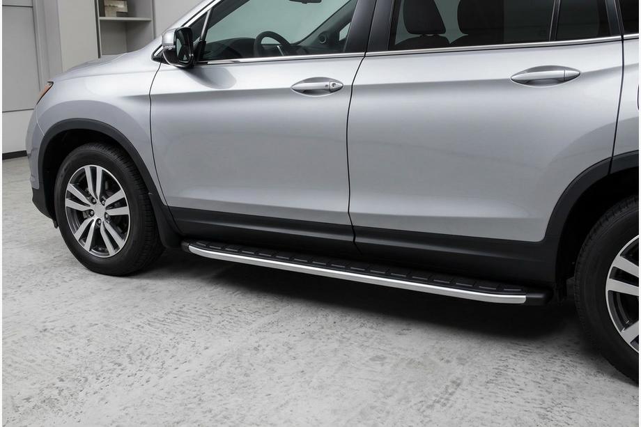 Honda Pilot 2015-2022 Side Steps Fullmond (2 pcs, Aluminum) Photo 2