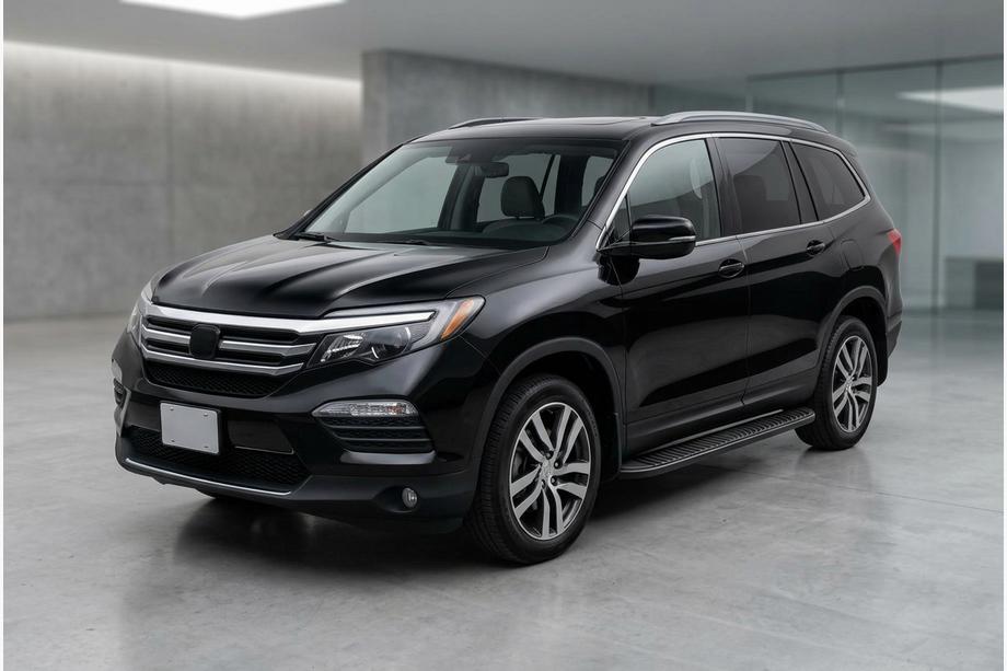 Honda Pilot 2015-2022 Side Steps Tayga Black (2 pcs, Aluminum) Image