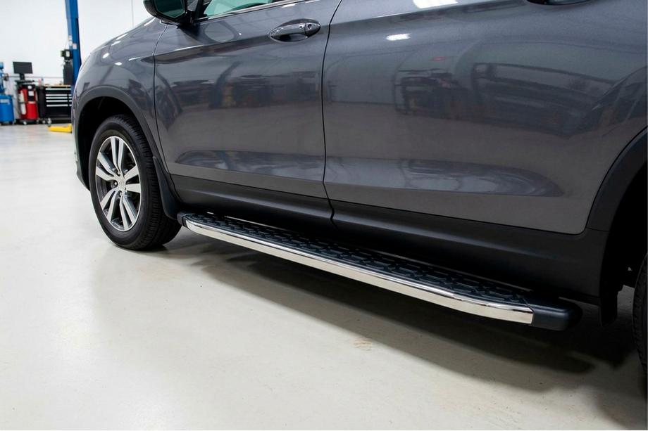 Honda Pilot 2015-2022 Side Steps BlackLine (2 pcs, Aluminum) Image