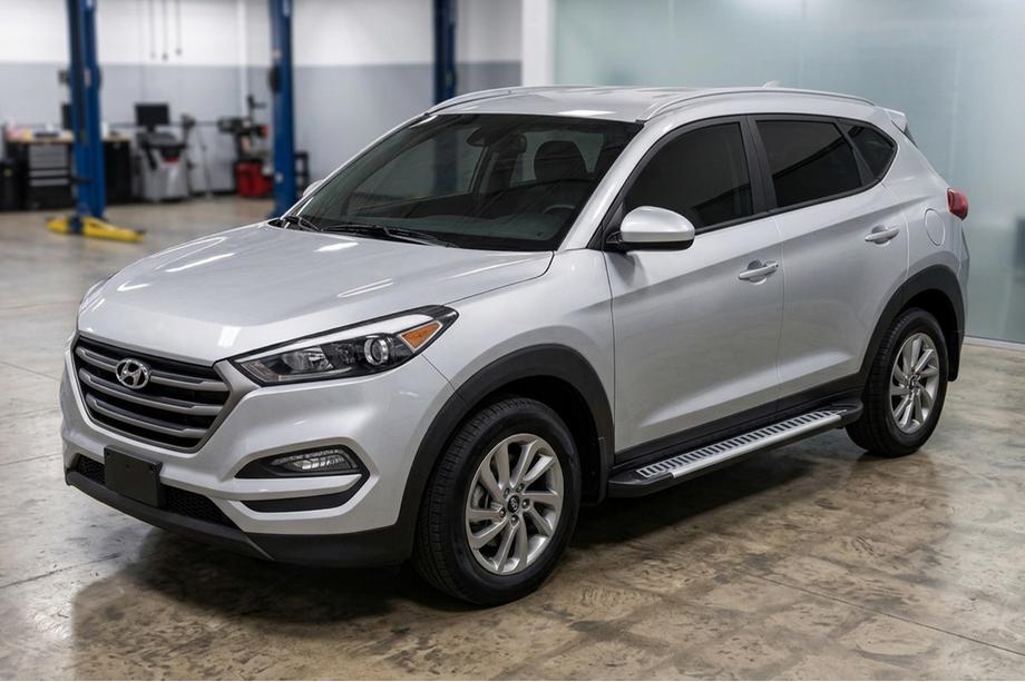 Hyundai Tucson TL 2016-2021 Side Steps Line (2 pcs, Aluminum) Image