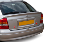 Opel Astra G classic 1998-2012 Trunk trim stainless steel Carmos - Turkish Stainless Steel photo 1