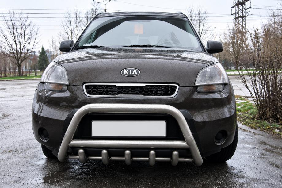 Kia Soul II 2013-2018 Bull Bar (Stainless Steel) Image
